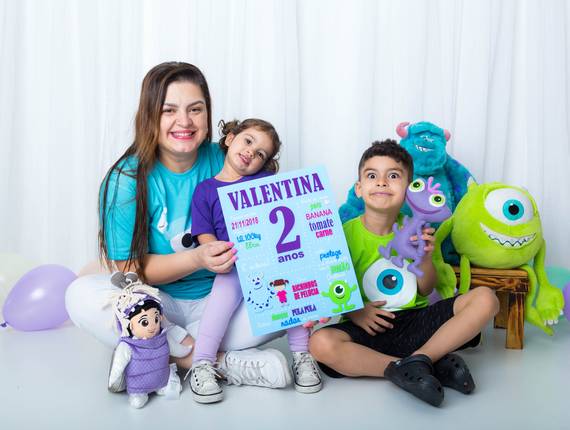 Ensaio Pré Festa de Valentina 2 anos