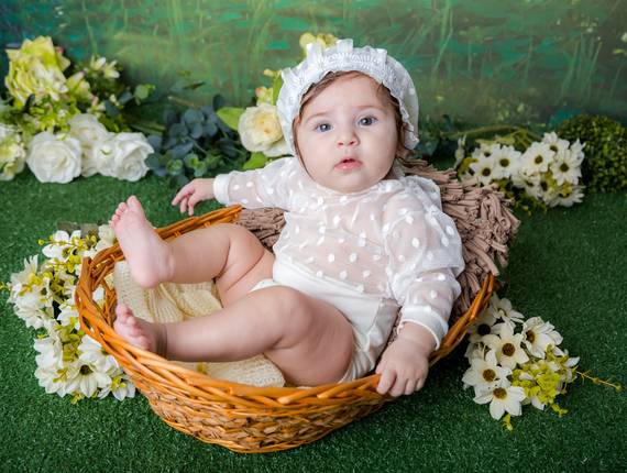 Acompanhamento mensal menina de Luísa 5 meses
