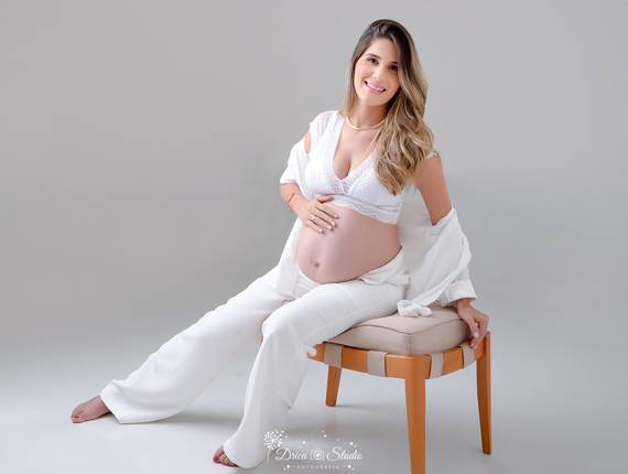 Ensaio Gestante de Grazielle - Gestante
