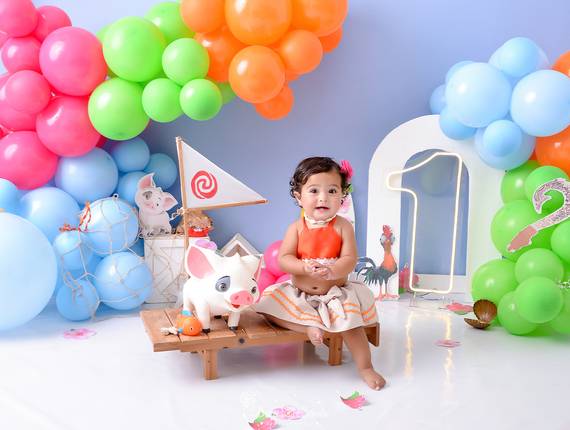 Smash The Cake de Maria Laura - Mini Moana