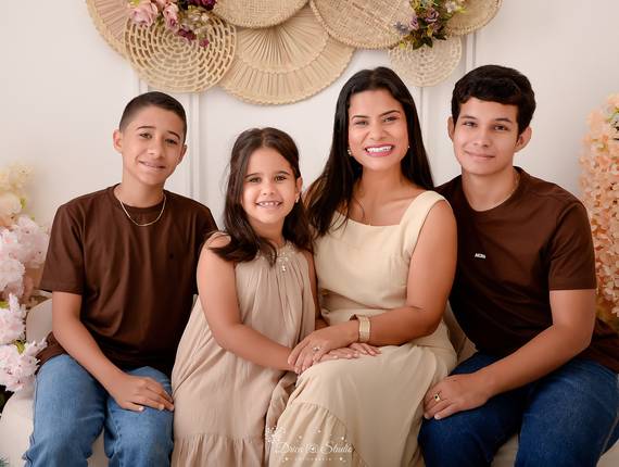 Ensaio família  de Especial dia das Mães 