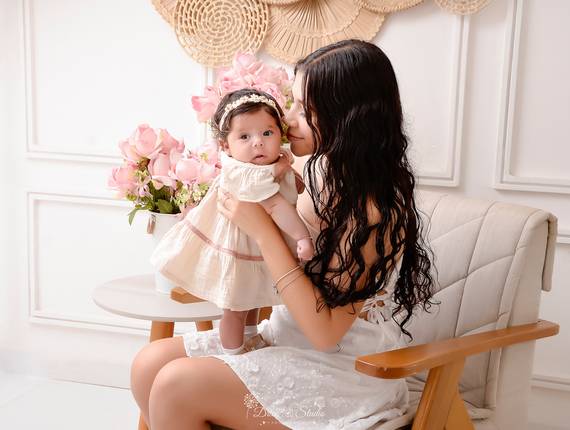 Ensaio família  de Leticia e Isys Antonella - mãe e filha 