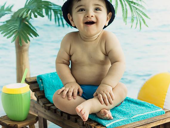 Acompanhamento do primeiro ano de Ensaio Acompanhamento Bebê Pedro - 10º mês