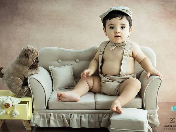 Acompanhamento do primeiro ano de Ensaio Acompanhamento Bebê Pedro - 10º mês