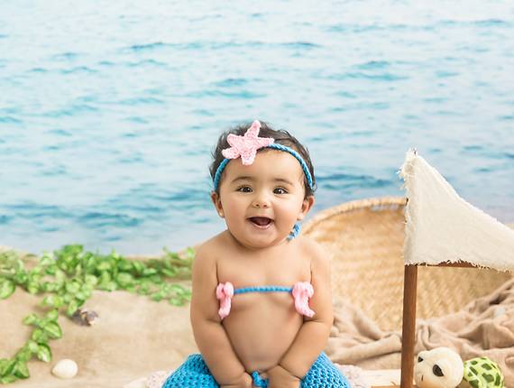 Acompanhamento do primeiro ano de Ensaio Acompanhamento Bebê Stella - 9º Mês