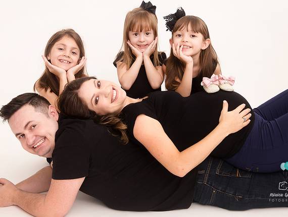 Gestante de Ensaio Gestante 