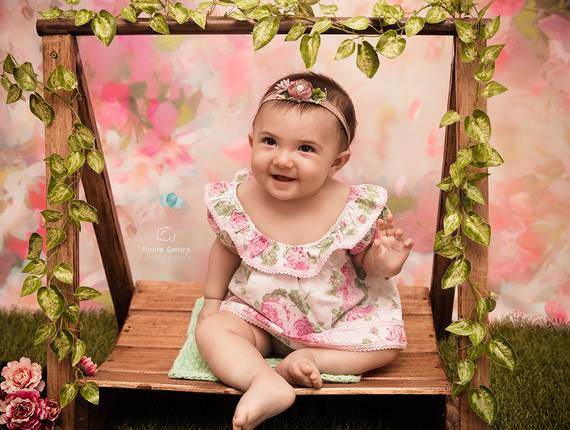 Acompanhamento do primeiro ano de Ensaio Acompanhamento Trimestral -  Olivia 6º mês