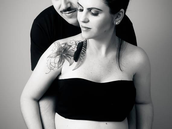 Gestante de Ensaio Gestante - A espera da Isis