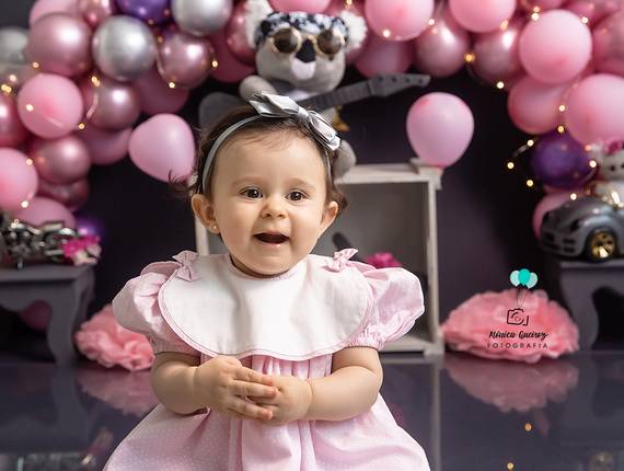 Sessão Kids de Ensaio 12 meses Bianca