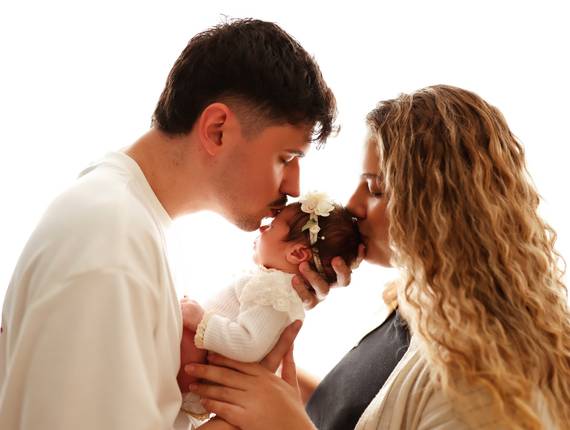 Newborn de Laura - Newborn com 08 dias