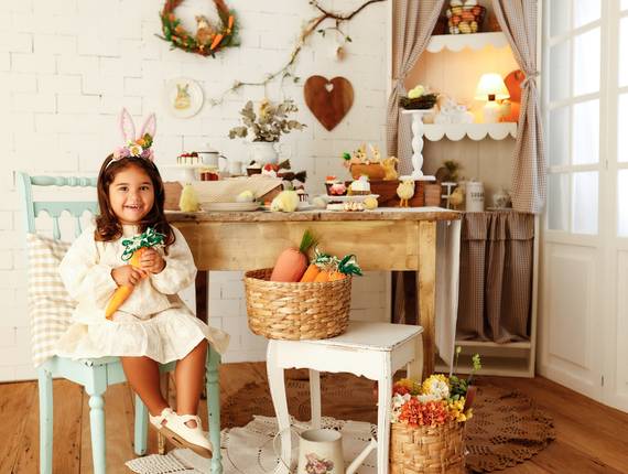 Crianças de Maria Heloísa - Páscoa