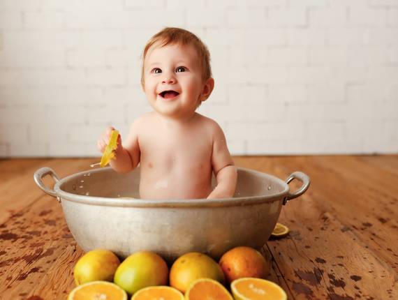 Bebês de 1 a 12 meses de Santiago - 08 Meses