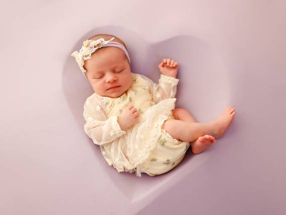Newborn de Violeta - Newborn com 10 dias