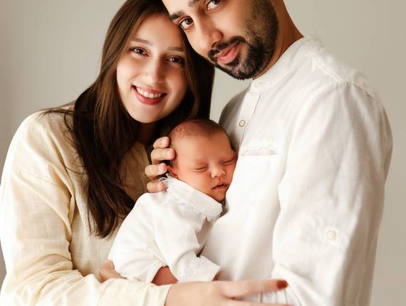 Bebês de 1 a 12 meses de amélia e Família - 01 Mês