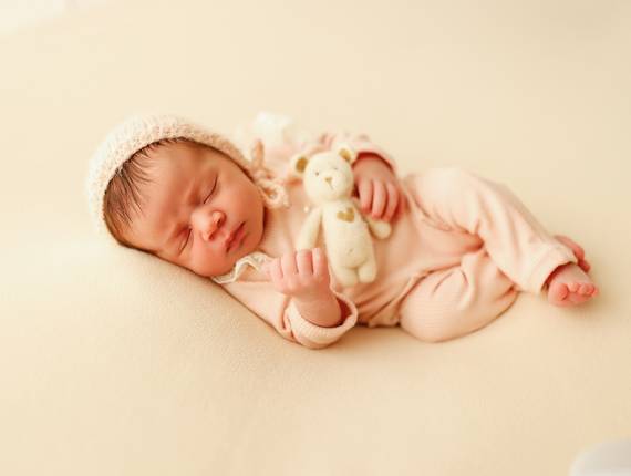 Newborn de Luiza - Newborn com 13 dias