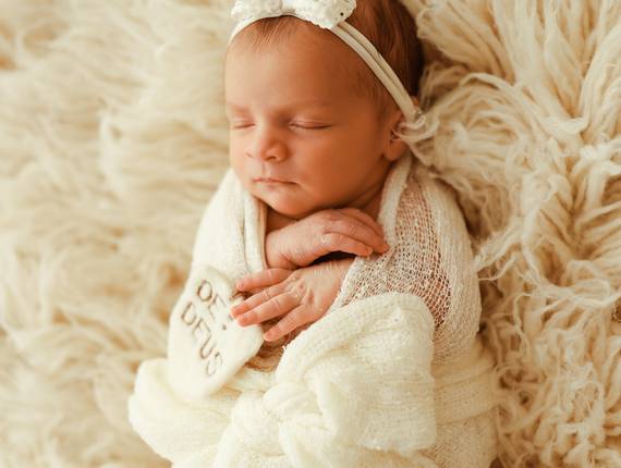 Newborn de Manuella - Newborn com 09 dias