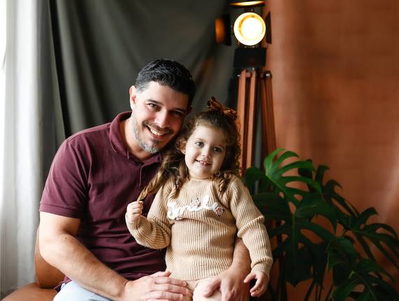 Famílias de Ísis e Lucas - Dia dos Pais 2026