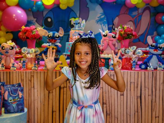 Festa Infantil de Aniversário de 7 anos de Ana Cecília no Game Station – Salvador Shopping