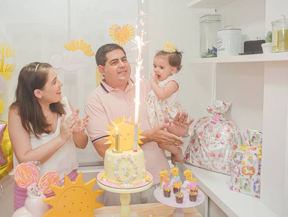 Aniversário  de 1 Ano de Melissa 