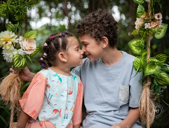 Infantil de Nina completando 3 anos