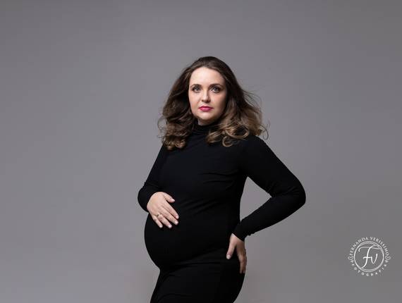 Gestante de Esperando Luiza