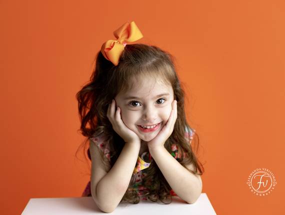 Infantil de Elisa com 3 anos