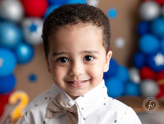 Infantil de Ravi com 2 anos