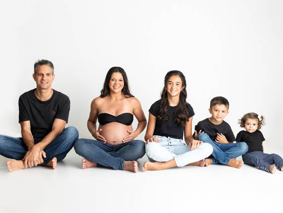 Gestante de Esperando Daniel José