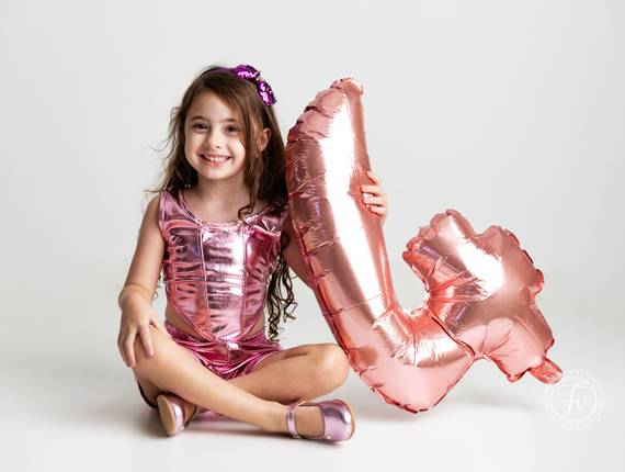 Infantil de Elisa com 4 anos