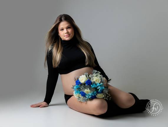 Gestante de Eduarda esperando por Bernardo