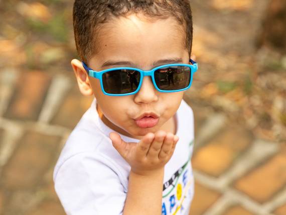 Infantil de Ravi com 3 anos