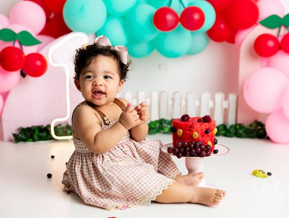 Smash the Cake de Hannah completando 1 ano