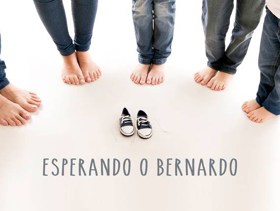Gestante de Esperando o 4º filho, Bernardo
