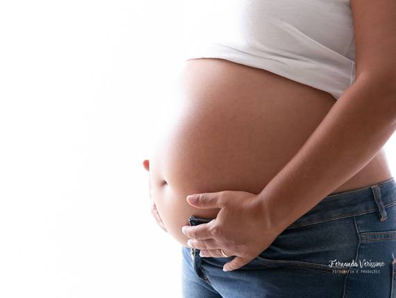 Gestante de Esperando Murilo