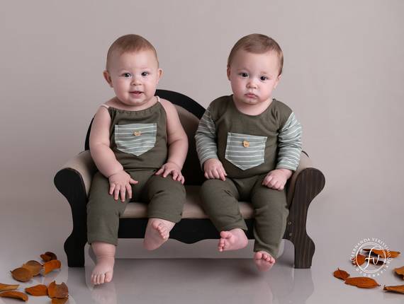 Acompanhamento de 9 meses de gostosuras - Bernardo e Breno