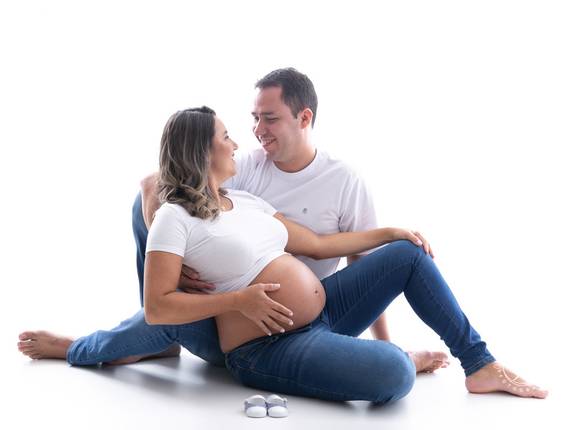 Gestante de Vem Alícia