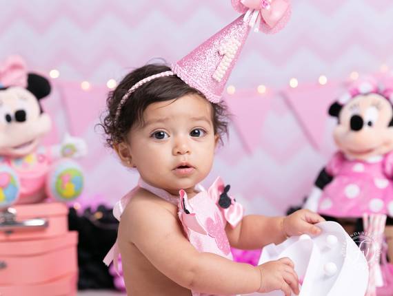 Smash the Cake de 1º aninho da Giovanna