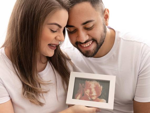 Gestante de Letícia e André - Uma linda espera