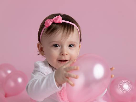 Acompanhamento de Júlia completando 1 ano