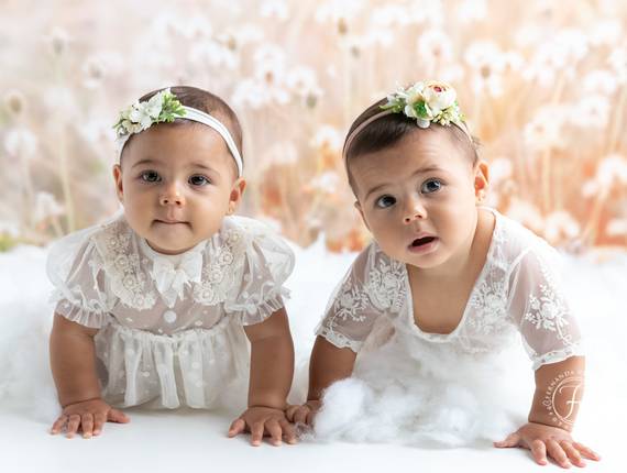 Acompanhamento de Clarice e Helena com 9 meses 