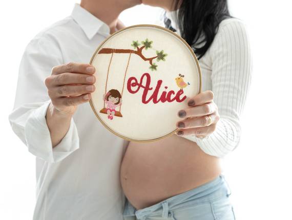 Gestante de Alice, uma doce espera!