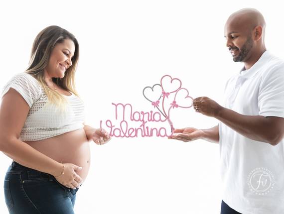 Gestante de Maria Valentina, uma doce espera!