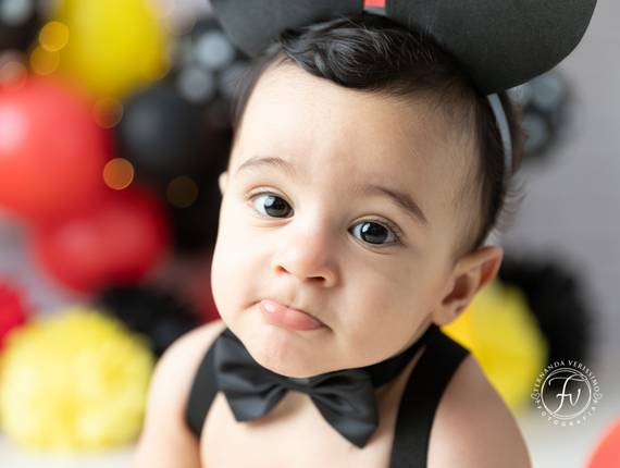 Smash the Cake de Rafael e o bolo de 1 ano