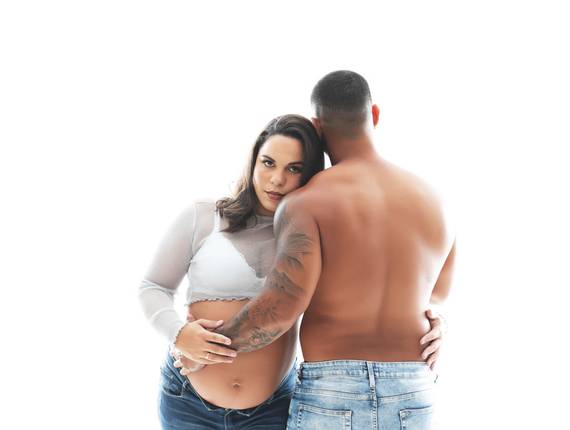 Gestante de Vem Maya!