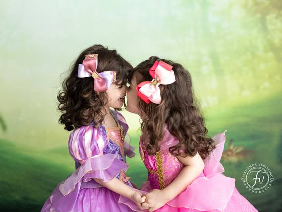 Infantil de Bianca e Júlia com 3 anos