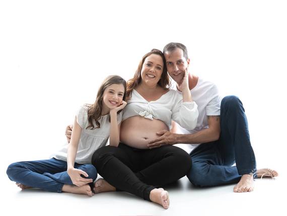 Gestante de Esperando Isadora