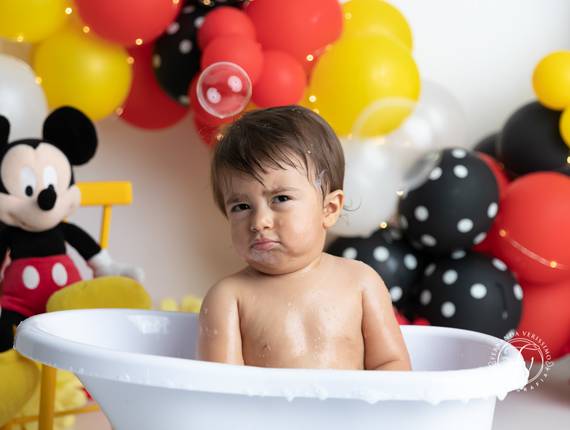 Smash the Cake de Lucas completou 1