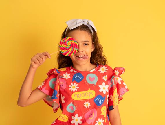 Sessão Infantil de Sessão Cores em Cena