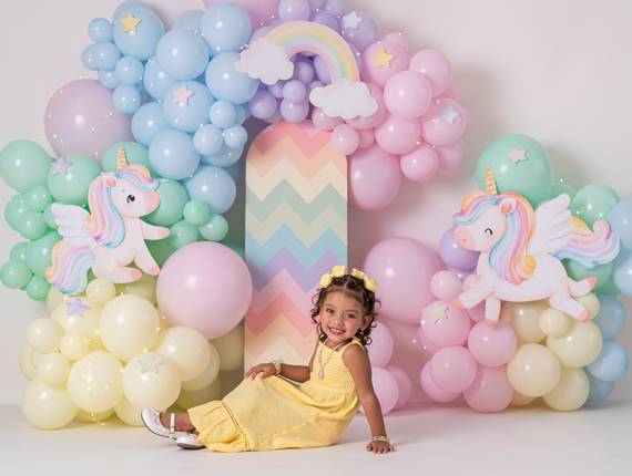 Ensaio de Aniversário de Sessão Doce Memória - Maria Ivy 3 anos