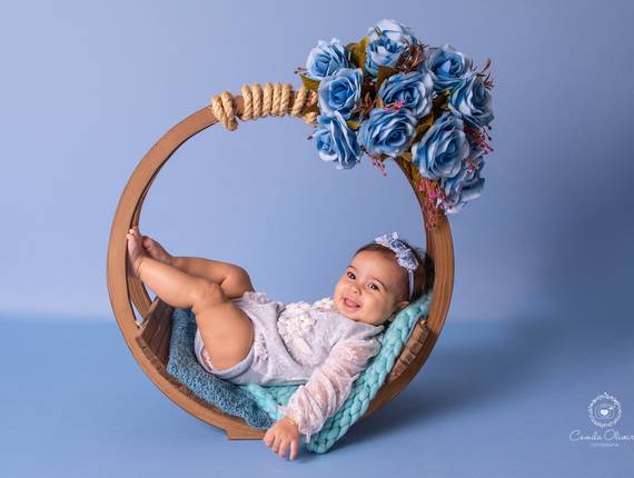 Sessão Infantil de 5 meses Emanuelly